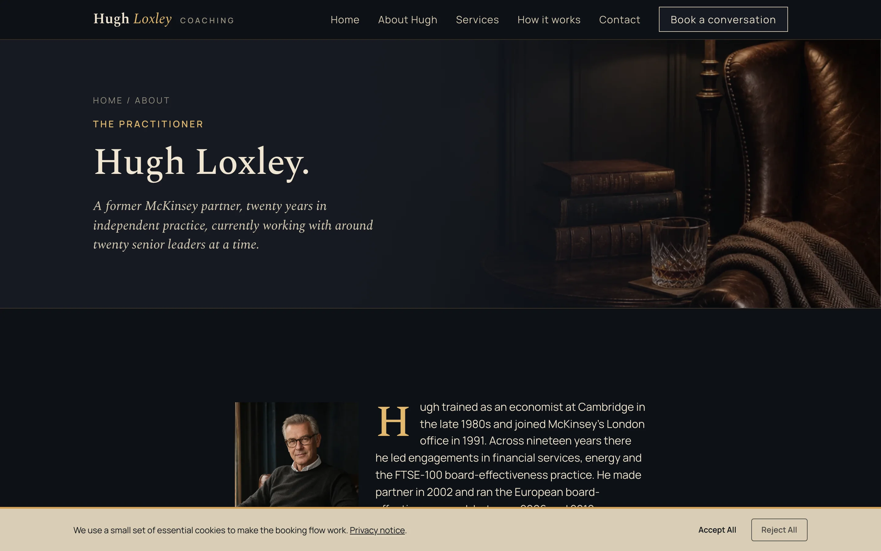 About Hugh — Hugh Loxley Coaching screenshot